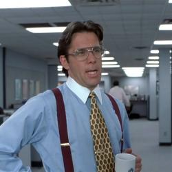 That Would Be Great (Office Space Bill Lumbergh) meme generator