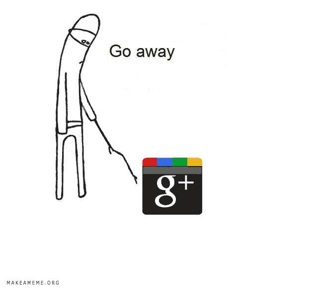 Google + meme