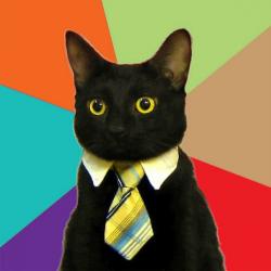 Business Cat meme generator