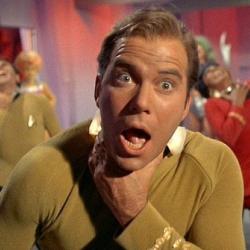 Captain Kirk Choking meme generator