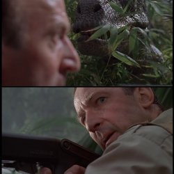 Clever Girl meme generator