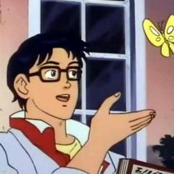 is this a butterfly meme generator