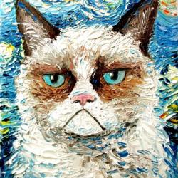 Vincent Van No - Grumpy Cat meme generator
