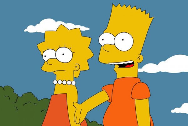 Bart and Lisa Chat