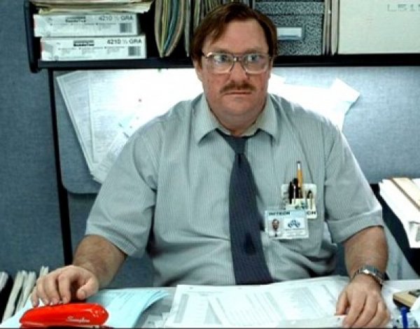 Milton from Office Space
