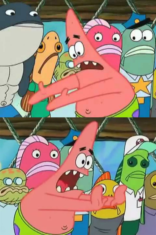 Push It Somewhere Else Patrick