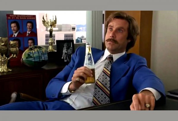 Ron Burgundy - boy that escalated quickly