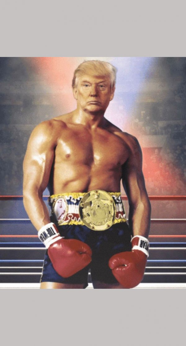 Trump on Rocky's Body