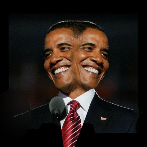 Two Faced Obama